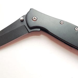 Pre-owned Kershaw Leek Assisted Flipper Knife: 3&quot; Bead Blast Blade