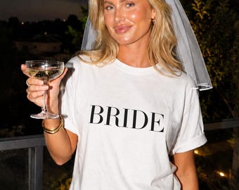 BRIDE TShirt, Bachelorette Party Shirt, Future Mrs Shirt, Bridal Shower Outfit, Wedding Weekend