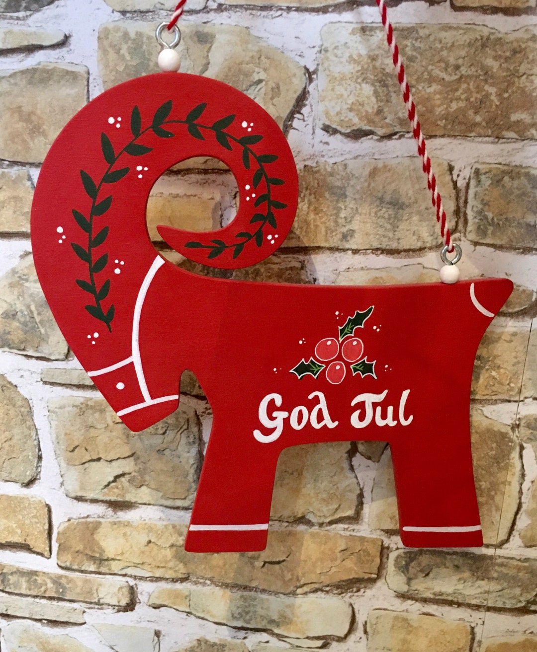 Swedish Christmas, Jul Decor, Valkommen Sign, Yule Goat, Jul Bock, Dala ...