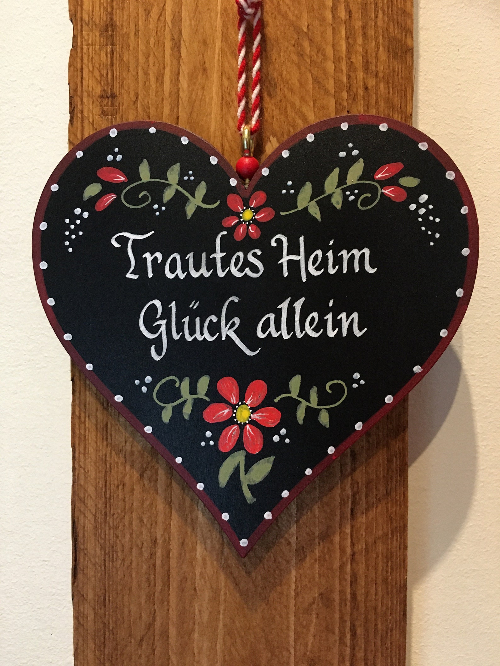 Home Sweet Home in German, Trautes Heim, German Gifts, German Wall ...