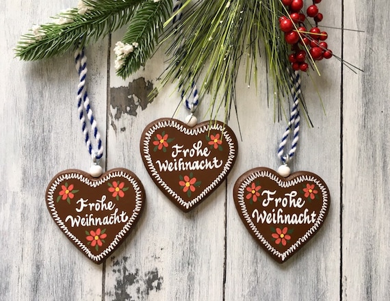 3 German Christmas Ornaments German Ornaments Bavarian - Etsy Israel