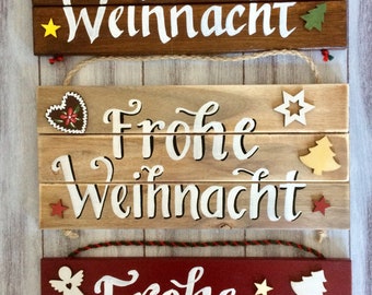 German Christmas, German Sign, German Gifts, German Decor, Christmas Sign, Christmas Decor, Frohe Weihnacht, Bavarian Decorations, Landhaus