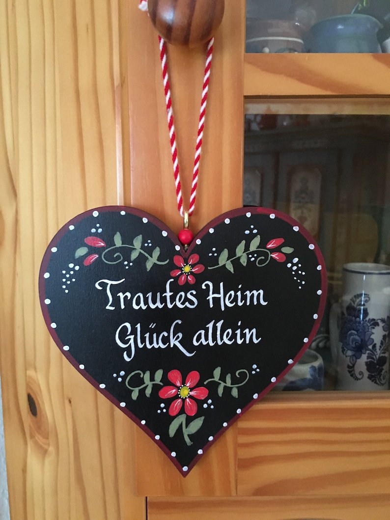 Home Sweet Home in German, Trautes Heim, German Gifts, German Wall ...