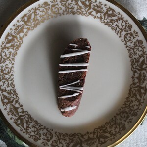 1 pound of Luxury Chocolate Hazelnut Biscotti | Gourmet Treats