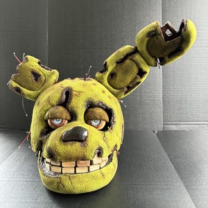 Springtrap FNAF Cosplay-huvud