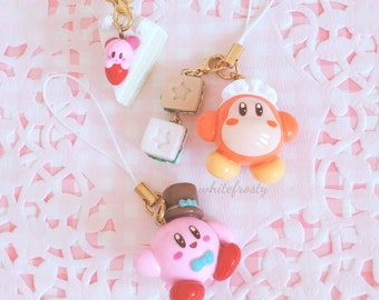 Afternoon Tea Kirby and Waddle Dee Charm Set