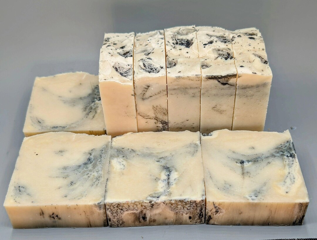 Activated Charcoal & Shea Butter Soap - Natural Cold Process Artisan ...