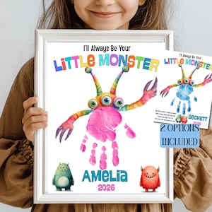 Monster Handprint - Etsy