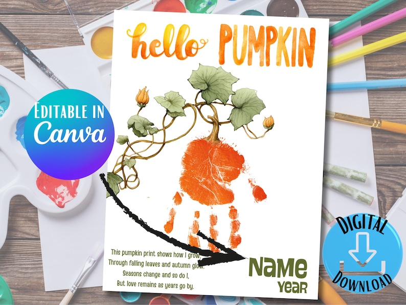 Handprint Craft Bundle, Preschool Holiday Activities, Kids Keepsake ...