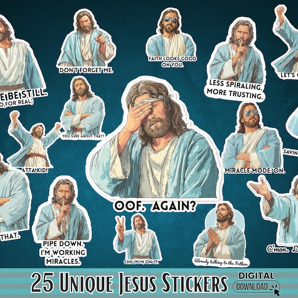 Catholic Humor Stickers - Etsy