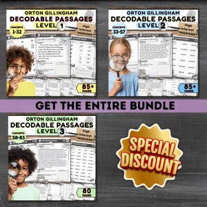 Decodable Reading Passages, Orton Gillingham Science of Reading, SOR Remediation Phonics, Dyslexia Intervention, IMSE image 7