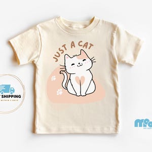 Cat T-Shirt, Cute Cat Shirt, Cat Lover Gift, Aesthetic Cat Shirt, Cozy Kitty T-Shirt, Funny Cat Graphic Tee, Unisex Cat Shirt