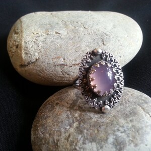 Chalcedony Filigree Ring image 3