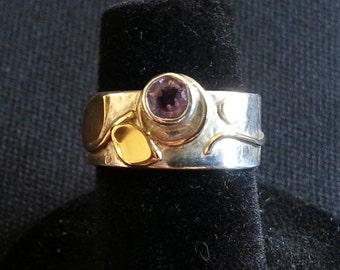 Amethyst Bud Ring