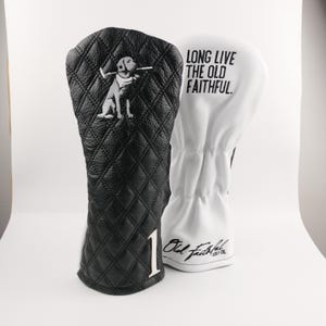 The Diamond TRUSTY Driver Headcover in Genuine Leather - Old Faithful Golf Co.