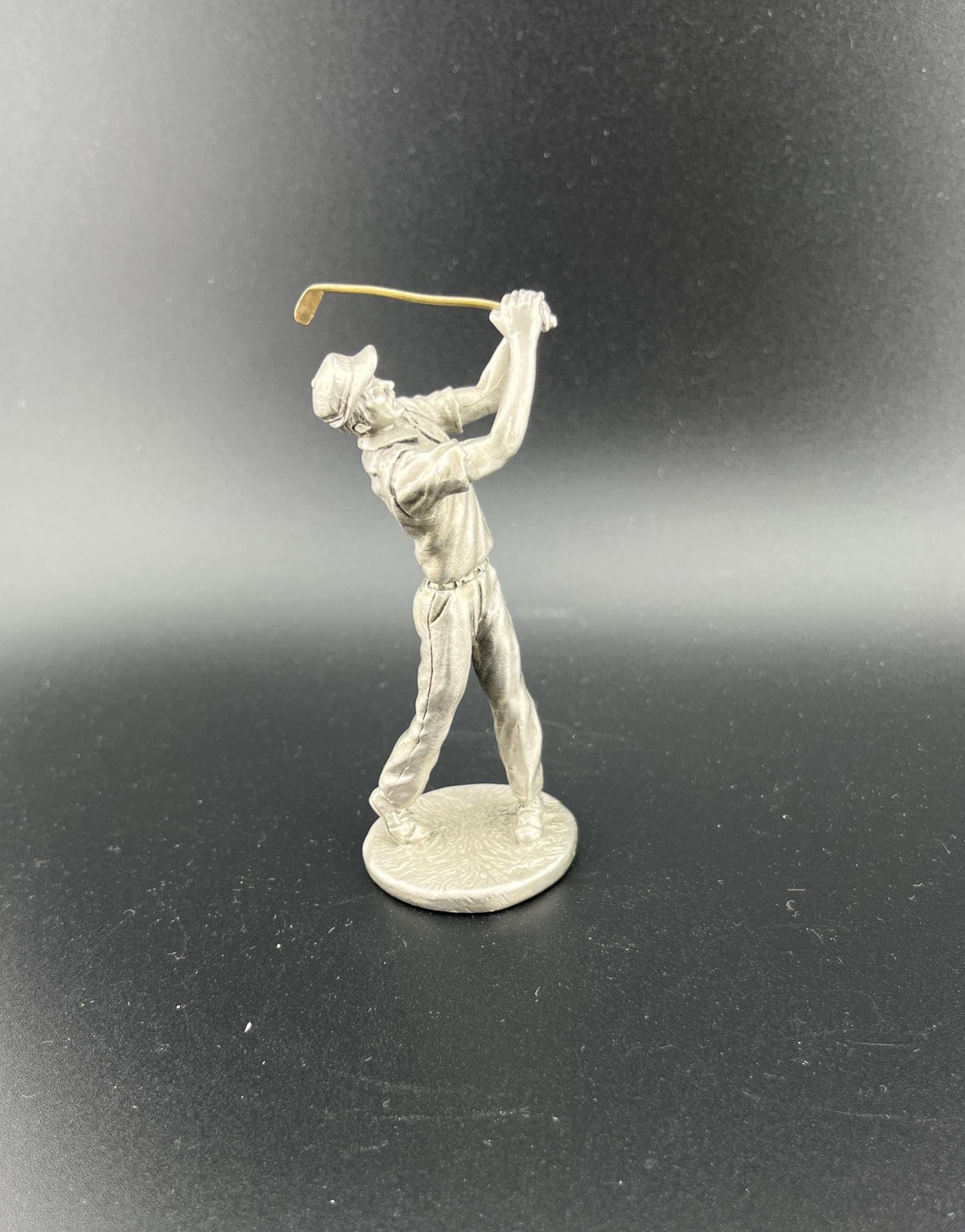 Vintage Golf Statue - Etsy