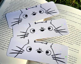 Totoro Bookmark | Sparkly Ghibli Bookmark