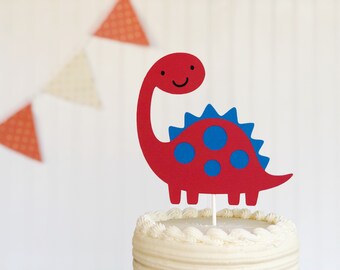 dinosaur / smash cake / cake topper / first birthday / baby shower / new baby