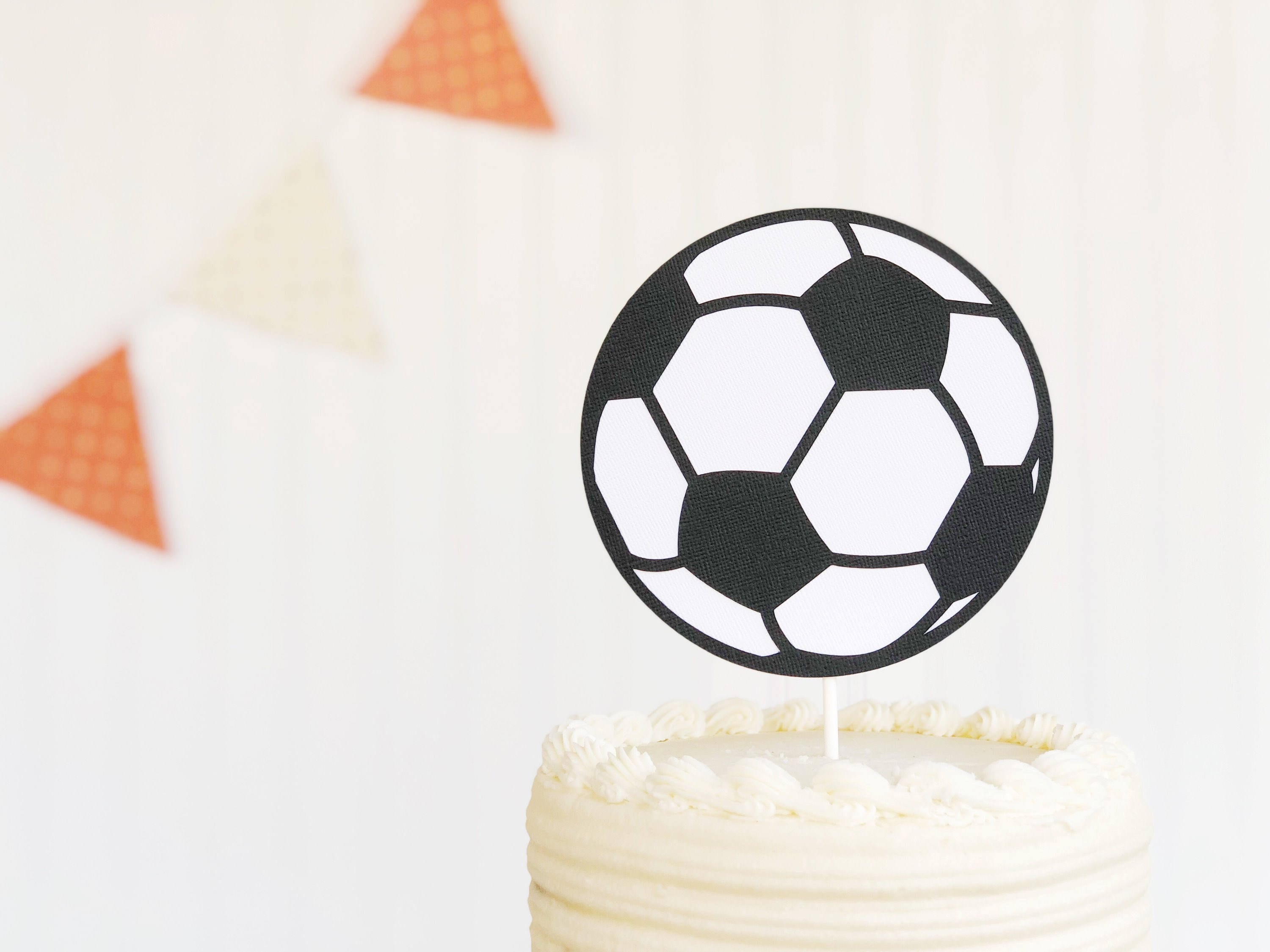 Soccer Ball / Smash Cake / Cake Topper / First Birthday / Etsy