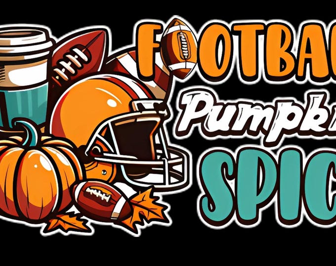 Football Pumpkin Spice T-shirt
