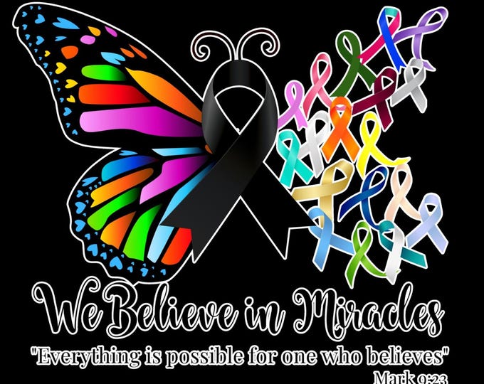 We Believe In Miracles Decal
