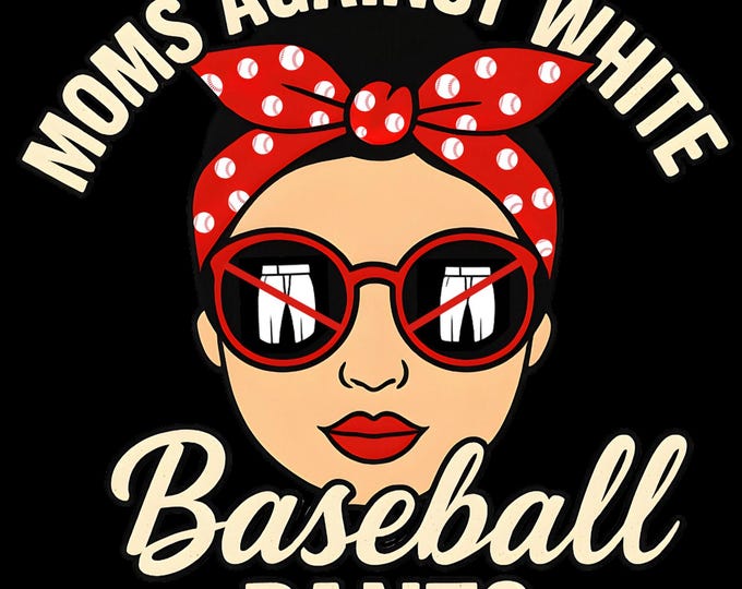 Moms Against White Baseball Pants Adult Sport Lace Hooded Sweatshirt