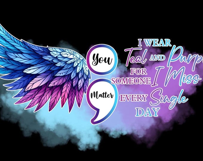 I wear Teal and Purple For..... Hoodie