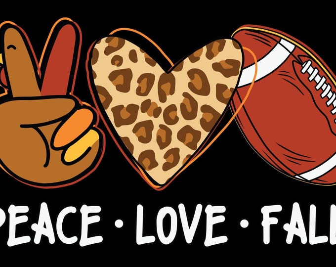 Peace, Love, Fall T-shirt