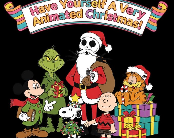 Have Yourself a Very Animated Christmas T-Shirt