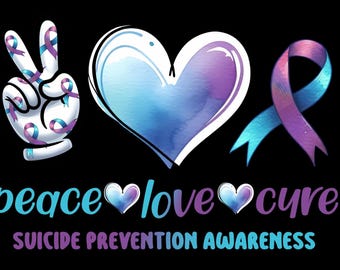 Peace love Cure....T-Shirt