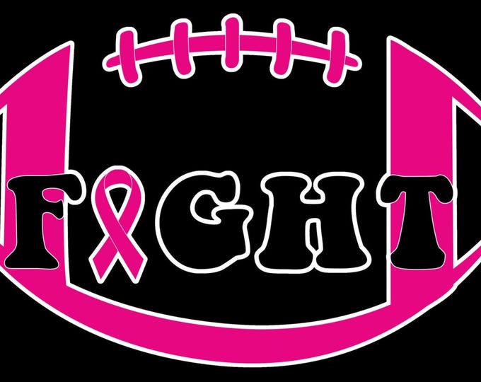 Fight (Football) Breast Cancer Awareness-T-Shirt