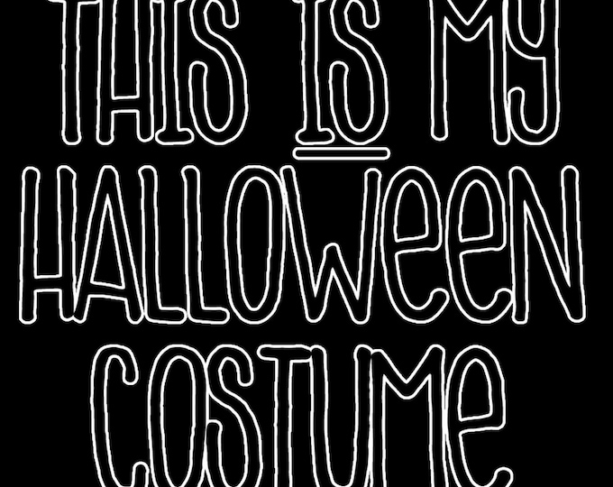 This is my Halloween Costume Halloween T-Shirt