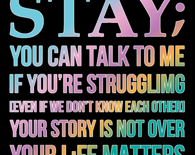 STAY You Can Talk to Me....-Hoodie