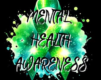 Mental Health Awareness Ribbon T-Shirt