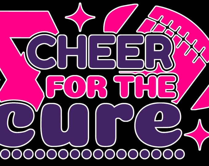 Cheer For the Cure Breast Cancer Awareness-T-Shirt
