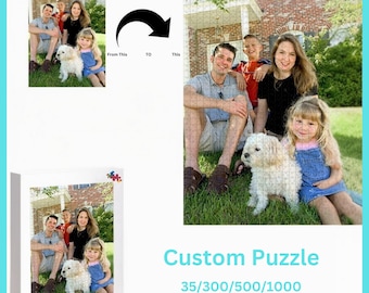 Personalized Photo Puzzle - Custom Jigsaw Puzzle with Your Picture - Unique Gift for All Occasions