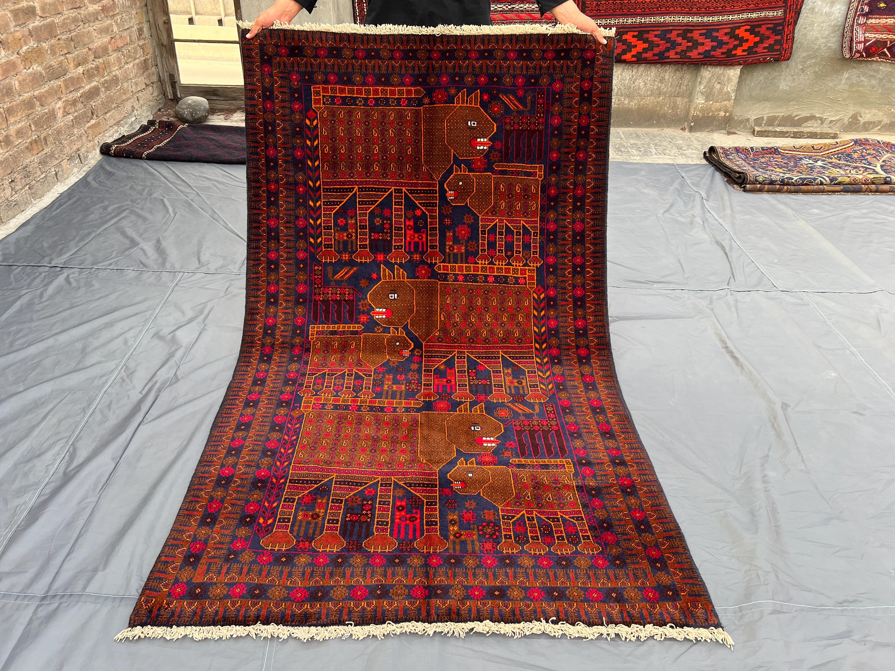 ラグ・カーペット Baluch holzin face rug Baluch holzin face rug - メルカリ