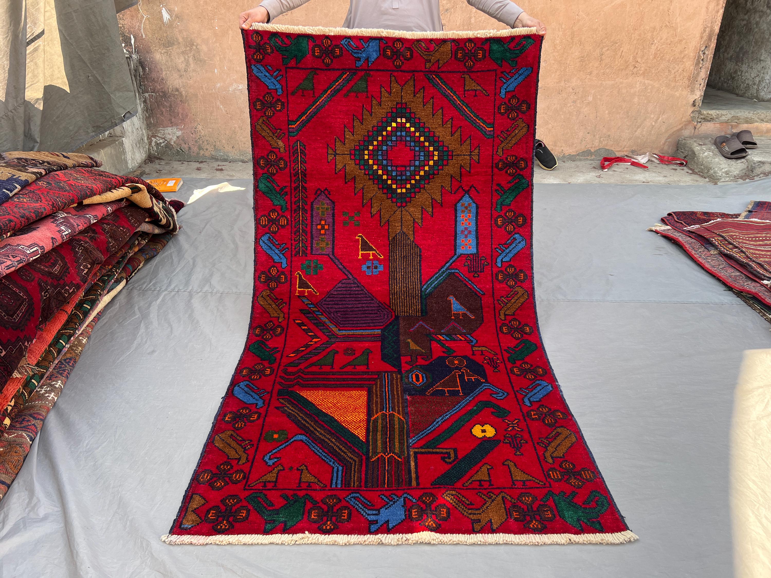 ラグ Taimani baluch rug Taimani Baluch - Etsy