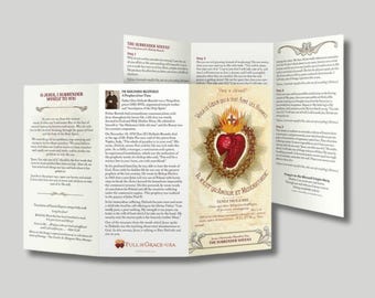 SURRENDER NOVENA - Prayer Card