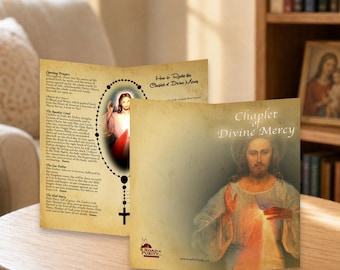 Chaplet of Divine Mercy - Prayer Card