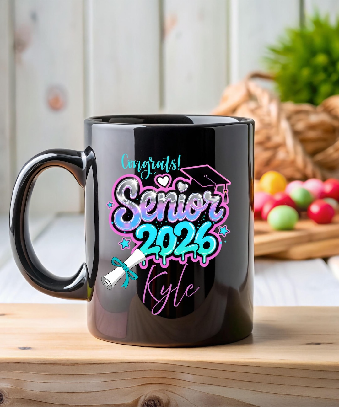 Personalized Senior 2026 Mug, Graduation Mug, Class of 2026, Senior ...