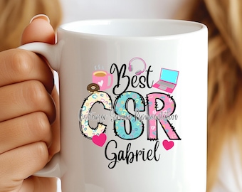 Personalized Customer Service Coffee Mug, Gift For Co-worker, Customer Service Gift, Gift For Her, Gift For Him, Birthday Gift, Coffee Gift