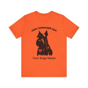 T-shirt reuzenschnauzer, premium T-shirt, Fear The Bear, Best In Show, Mans Best Friend, uniseks jersey shirt met korte mouw, aangepast hondenshirt afbeelding 5