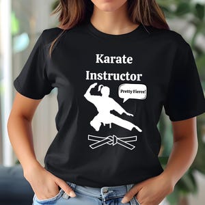 Personalized Karate Instructor Tee, Martial Arts Shirt, Gift for Karate Lovers, Unisex T-Shirt, Training Apparel, Motivational Gym Top