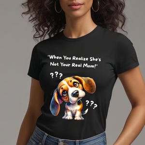 Personalized Funny Beagle Lover&#39;s Tee, Unisex Funny T-Shirt, Cute Animal Graphic Tee, Gift for Beagle Moms, Pet Lover, Beagle Dad