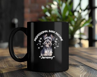 Tazza personalizzata per Schnauzer nano, mamma di Schnauzer, amante dello Schnauzer, regalo di compleanno, proprietario di Schnauzer, regalo per gli amici