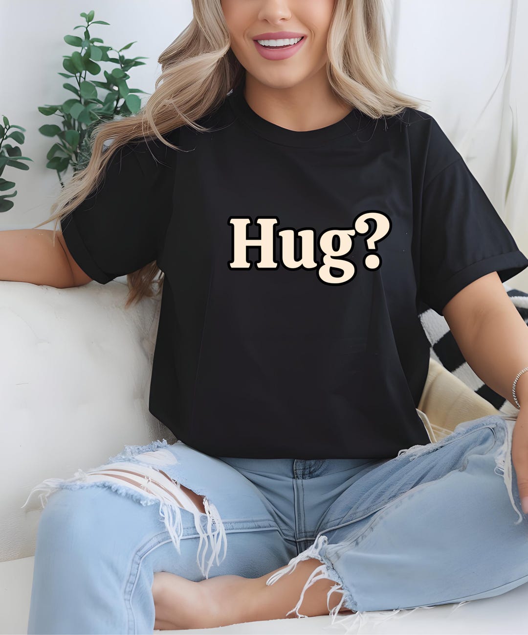 Hug? Sweatshirt, Spreading Love, Free Hugs, Hugs for Everyone, Be Kind ...