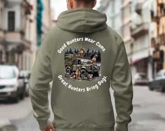 Jagdsaison Ich liebe die Jagd Hoodie | Jagdliebhaber, Hirsch Silhouette