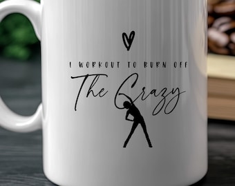 Fitness Mug, Gym Life, Fitness Buff, Funny Fitness Mug, Gift For Her, Christmas Gift, Birthday Gift - Mug 15oz, Coffee Cup, Tea Mug, Workout