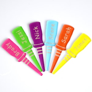 Personalized Acrylic Cribbage Pegs: Custom Name Set of 3